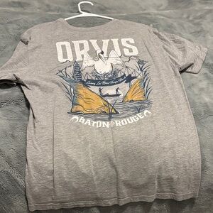 Orvis Heather Gray T-Shirt with Logo